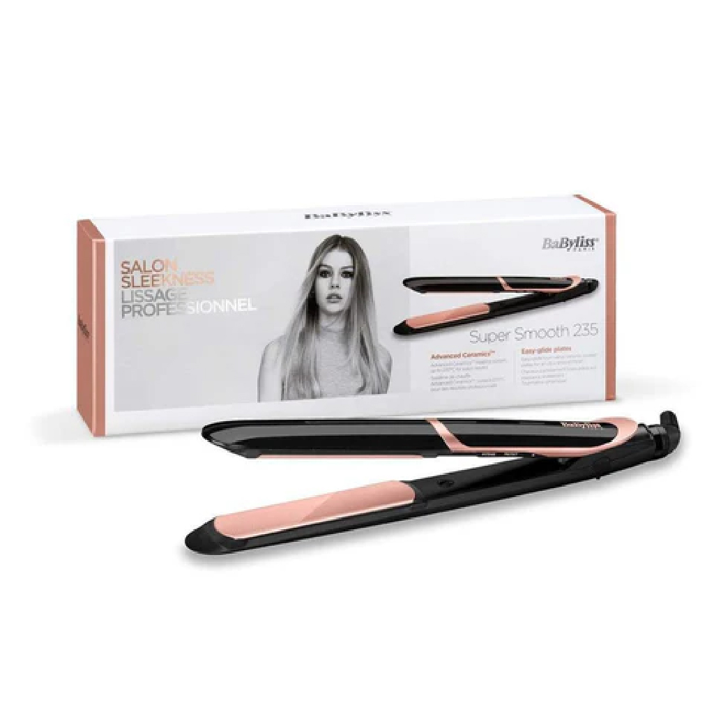 Babyliss, Super Smooth Hair Straightener, Ceramic Flat Iron Styling Tool