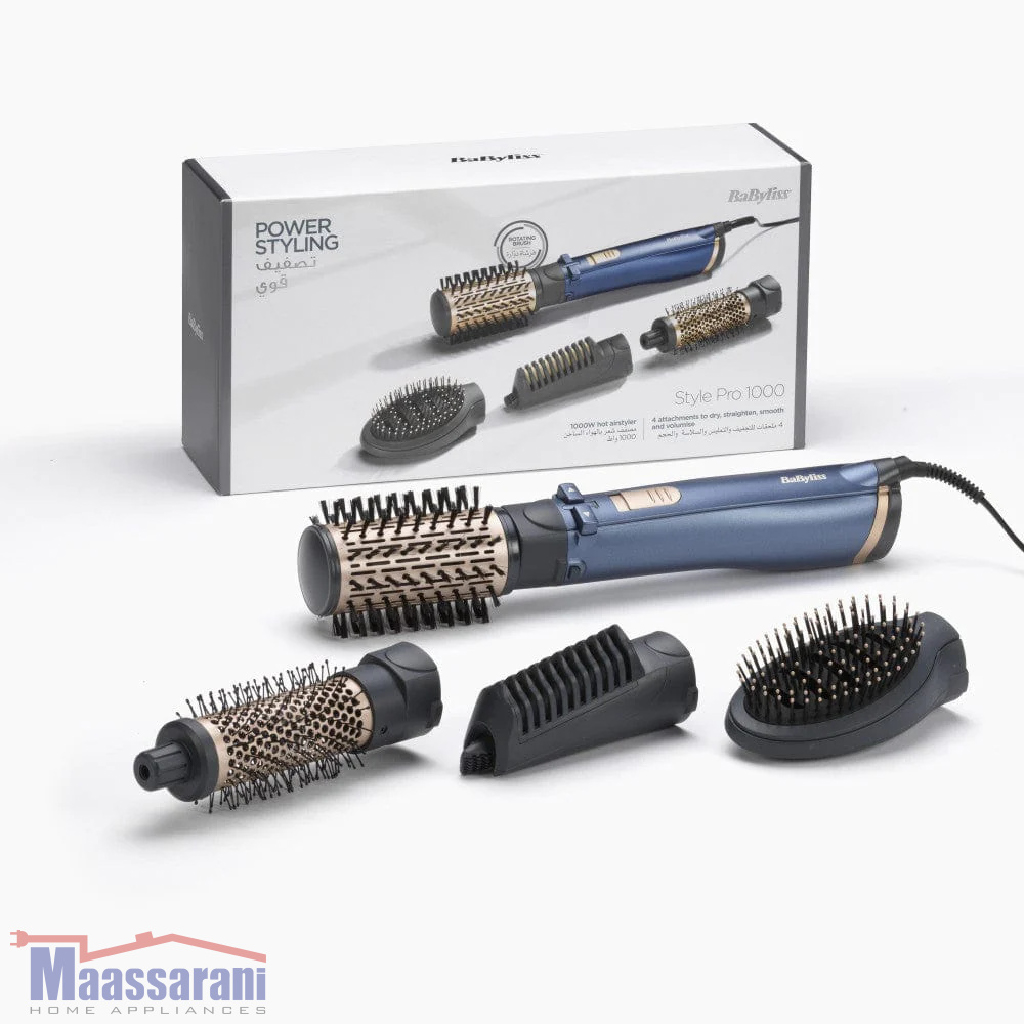 Babyliss, Air Style Pro 1000, Hair Dryer with Rotating Brush