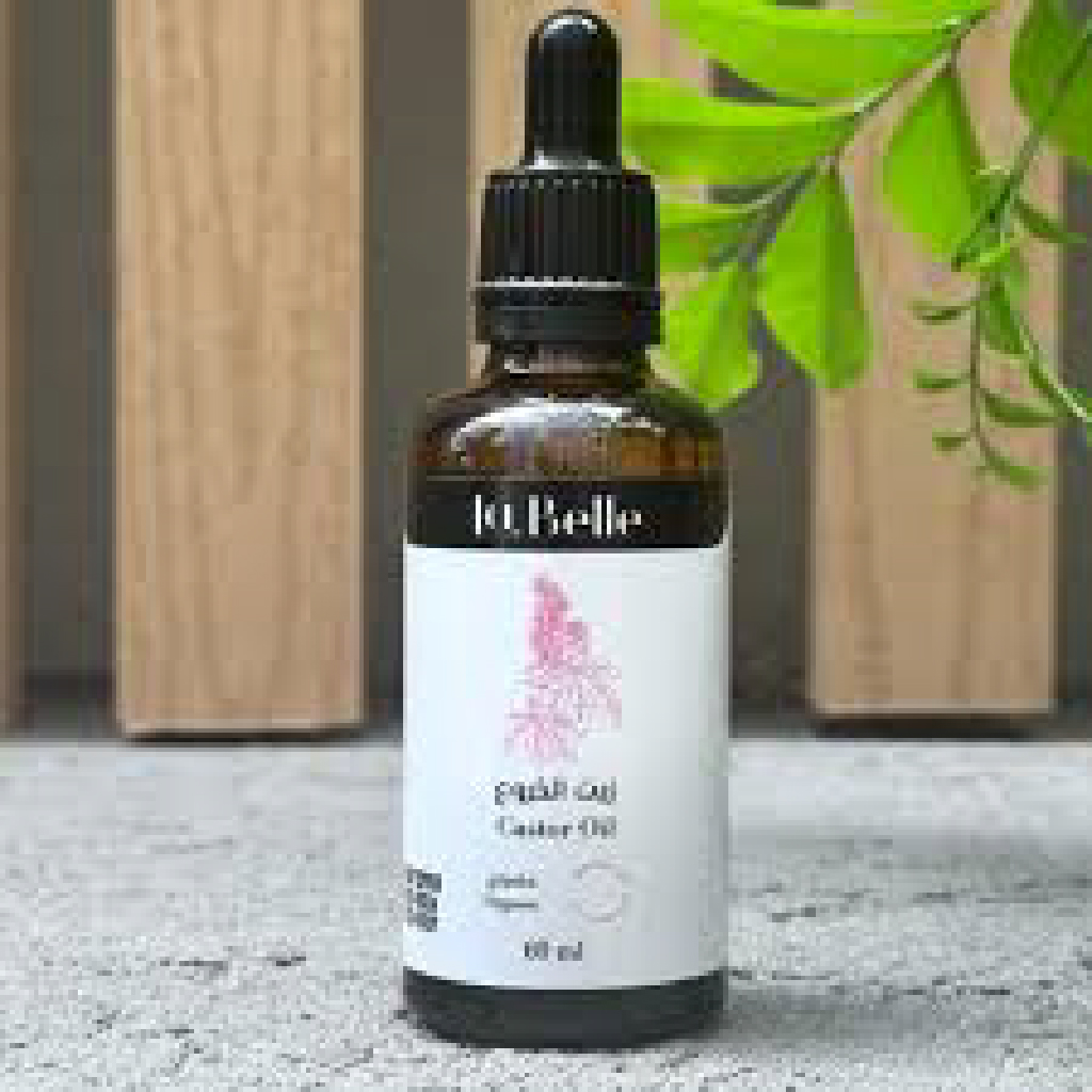 La Belle, Castor Oil, Thick conditioning oil for scalp and hair nourishment, 60 ml