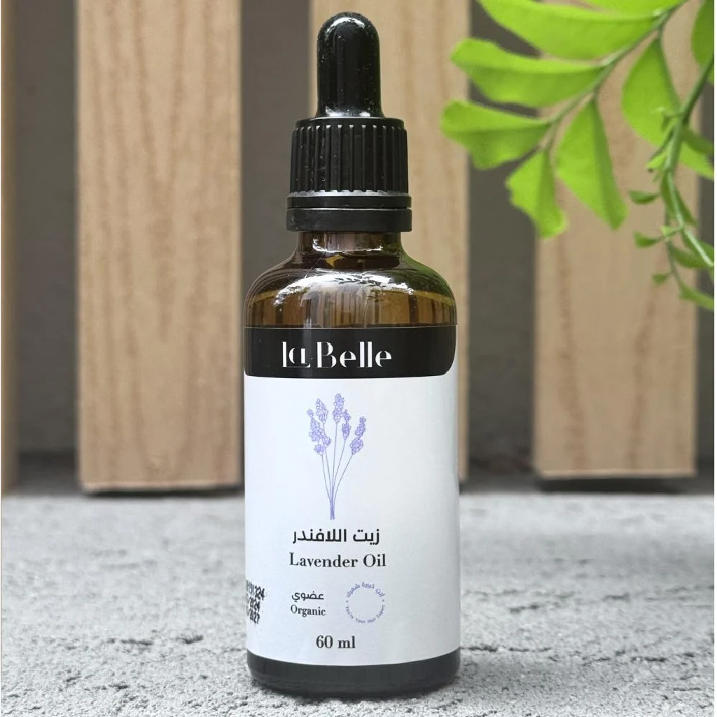 La Belle, Lavender oil, Calming and soothing oil for skin and scalp care, 60 ml