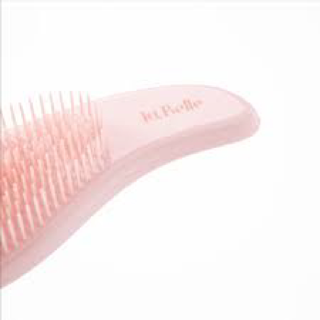 La Belle, Pink Gentle Brush, Soft Bristles for Sensitive Scalp, Brush