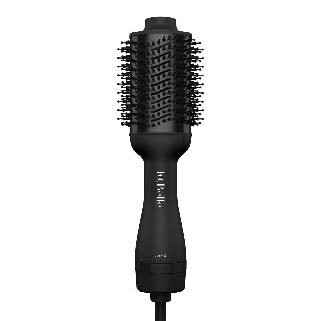 La Belle, 2 in 1 Hot Air Brush, Hair Dryer and Styler Combination, Hot Air Brush