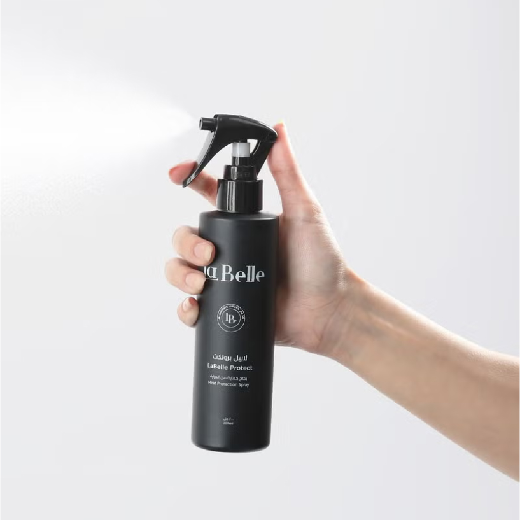 La Belle, Protect Heat-Protectant Spray, Styling Shield Against Heat Damage
