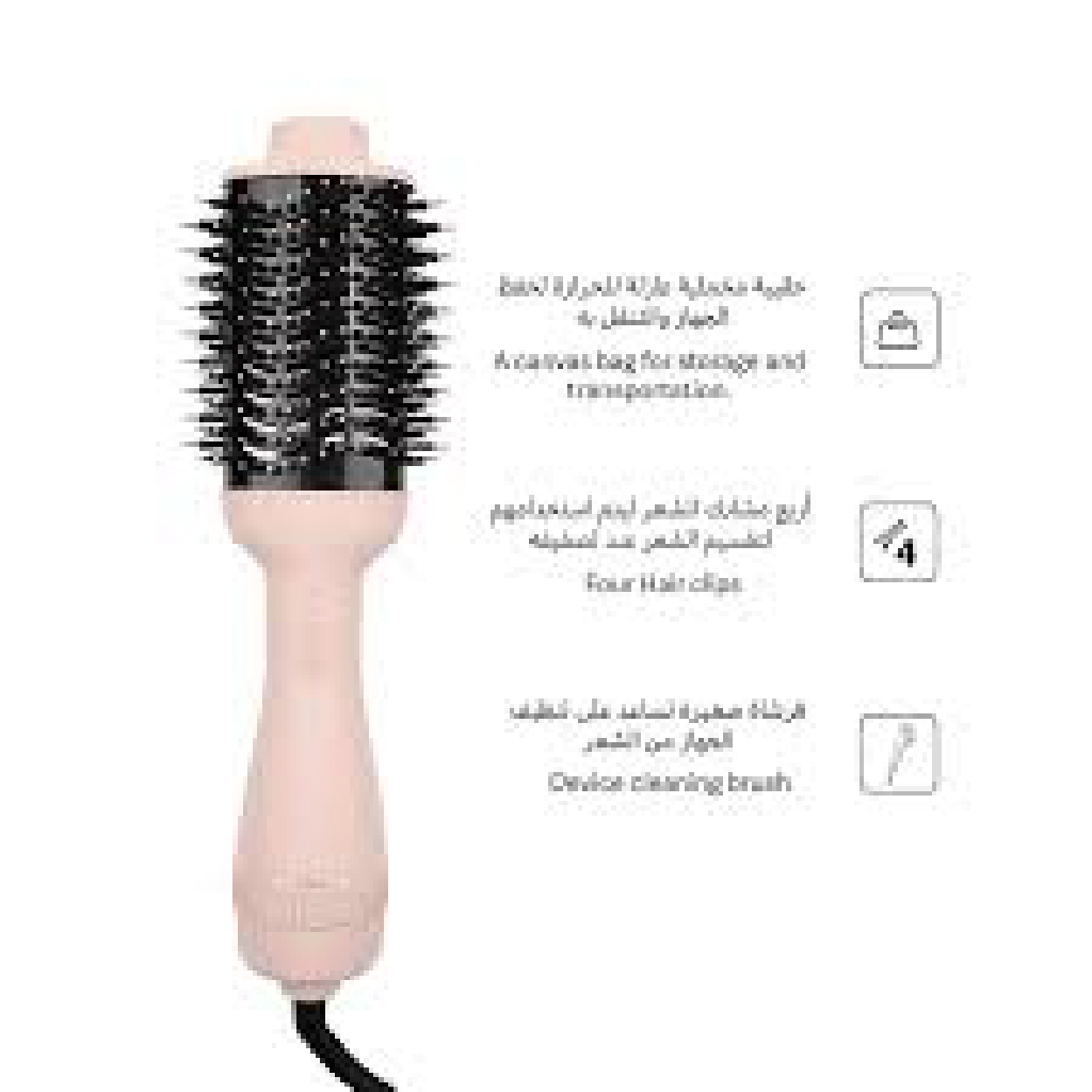 La Belle Brush Pink, Classic Hair Brush, Pink Color