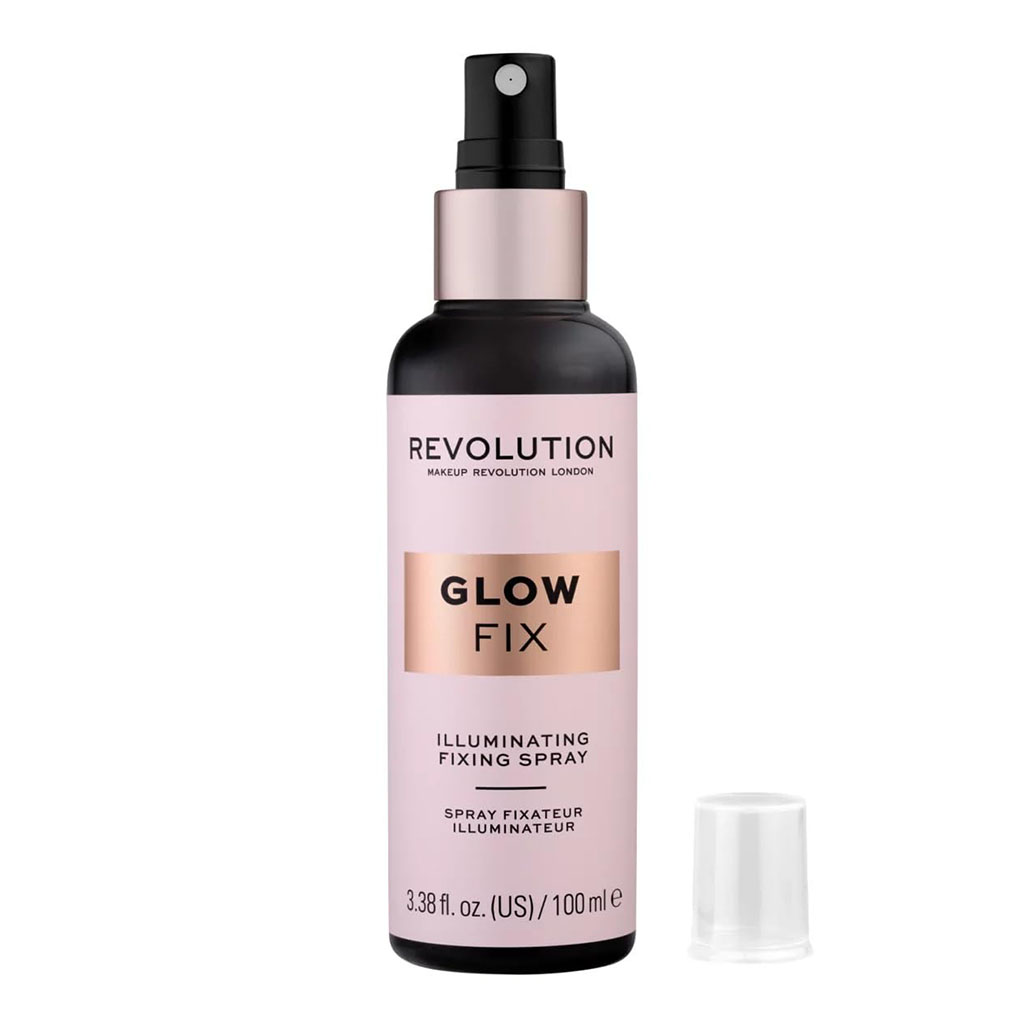 Makeup Revolution, Pro Fix Illuminating Fixing Spray, Long-lasting radiant finish setting spray