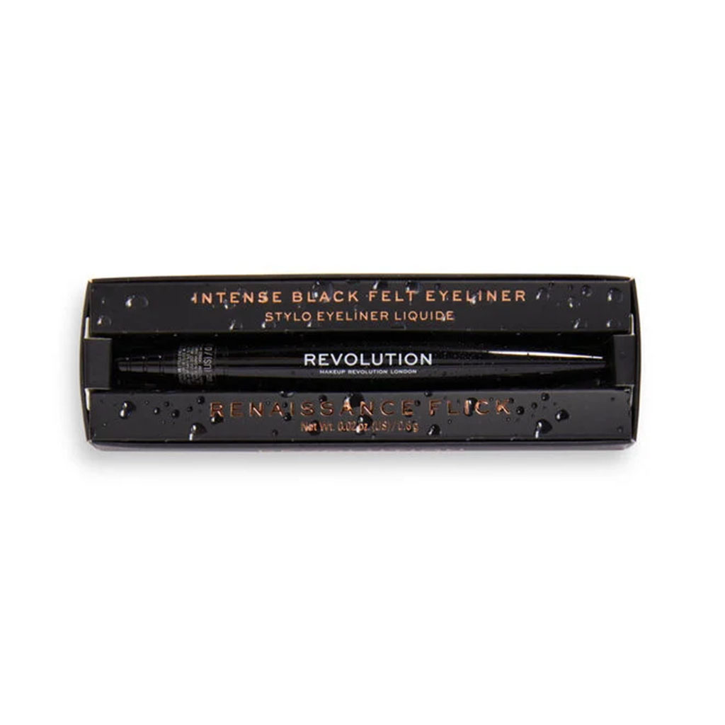 Makeup Revolution, Waterproof Renaissance Eyeliner, Long-lasting waterproof eyeliner for precise application
