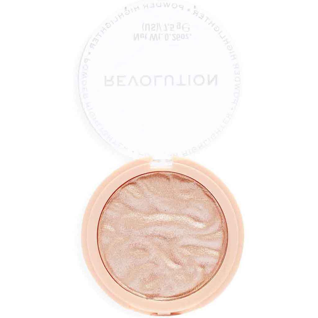 Makeup Revolution, Highlight Reloaded, Intense highlighter for radiant glow, Shade Just My Type