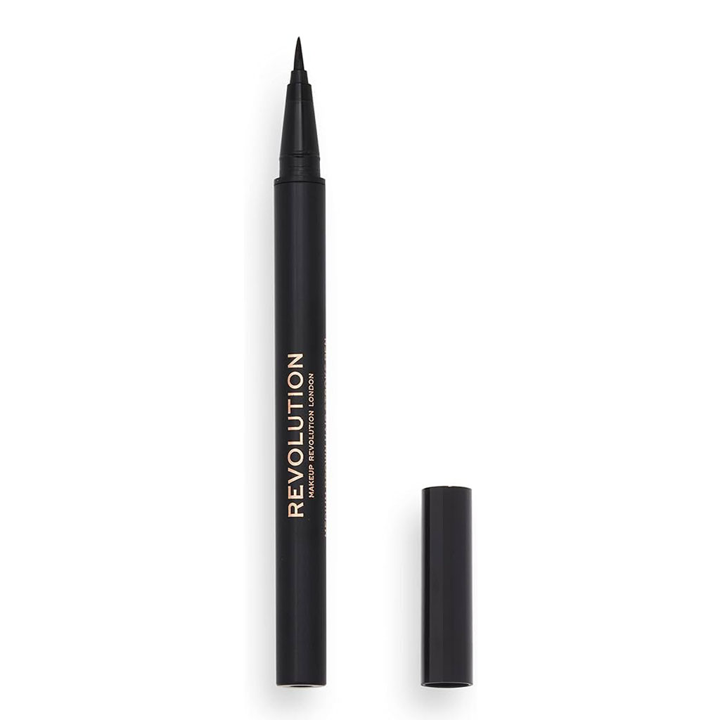 Makeup Revolution, Hair Stroke Brow Pen Dark Brown, Precision pen for natural hair-like brows
