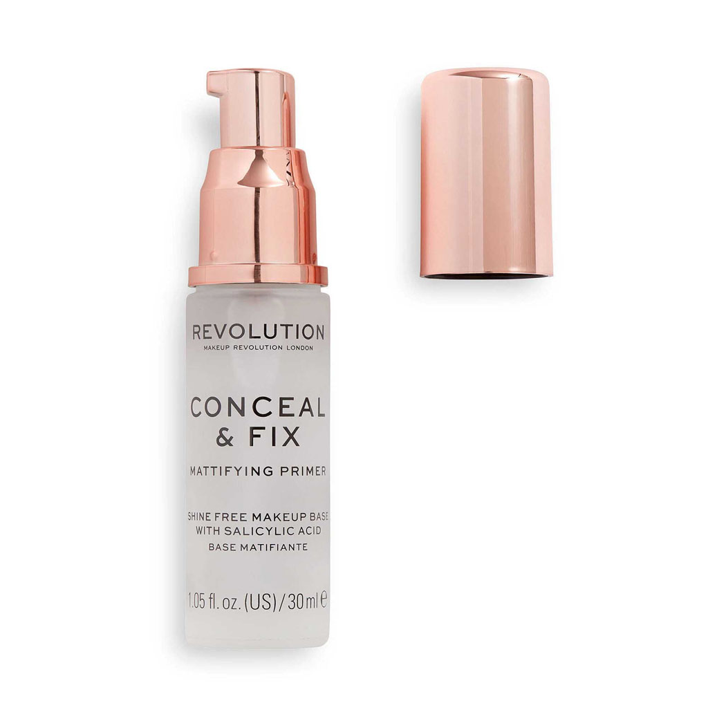 Makeup Revolution, Conceal & Fix Mattifying Primer, Oil control primer for smooth makeup application