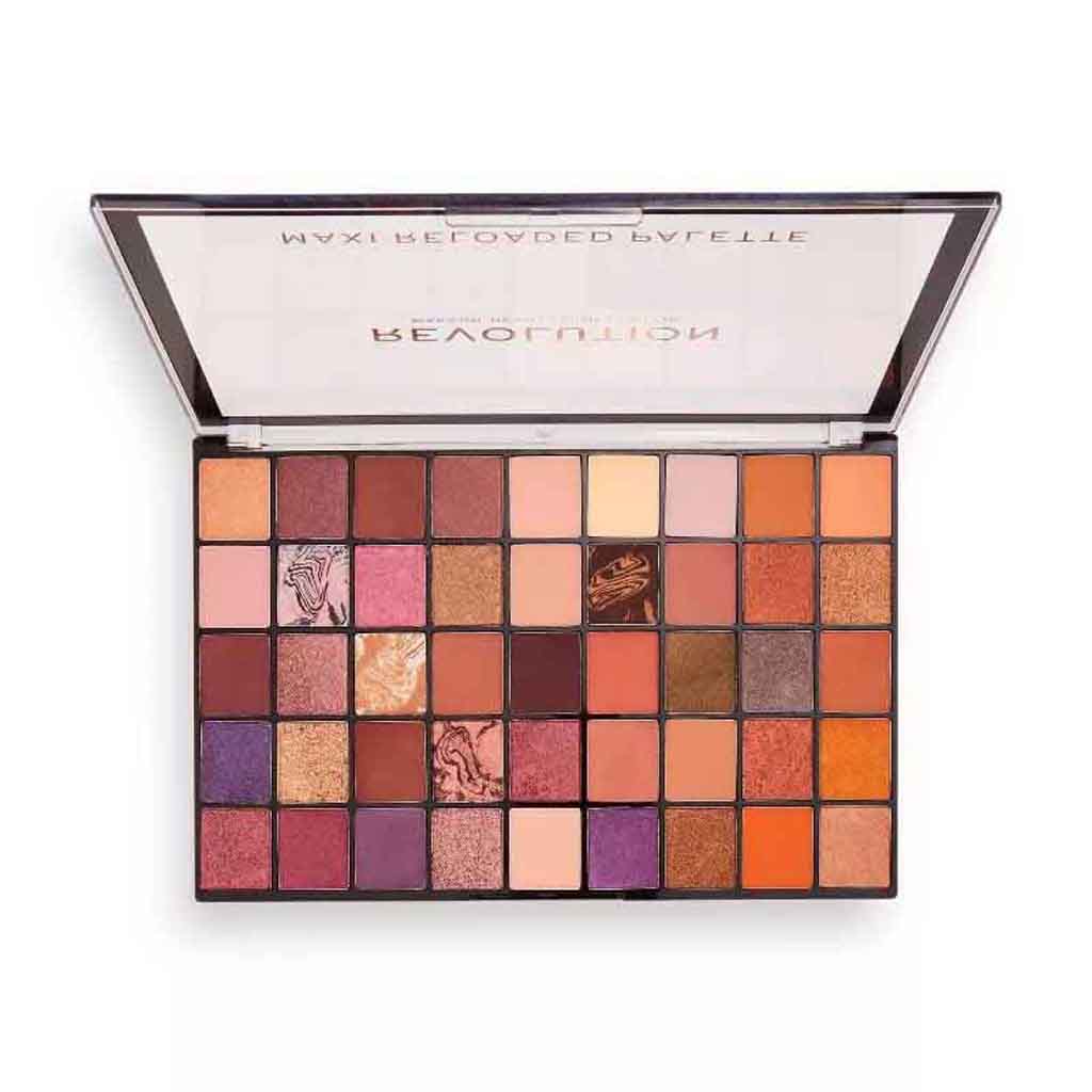 Makeup Revolution, Infinite Bronze Shadow Palette, Warm bronze eyeshadow palette for radiant glow