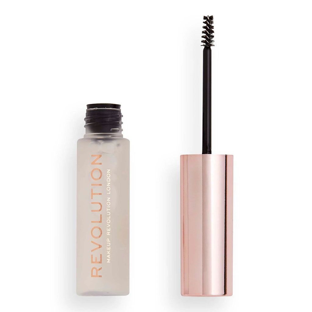 Makeup Revolution, Brow Fixer, Long-lasting eyebrow gel for natural hold