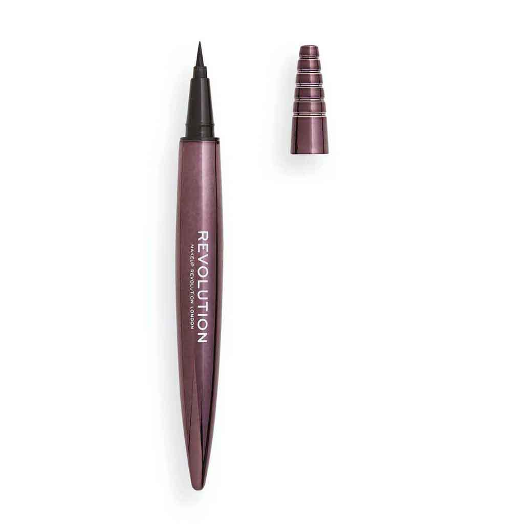 Makeup Revolution, Renaissance Eyeliner, Smooth brown eyeliner for precise eye definition