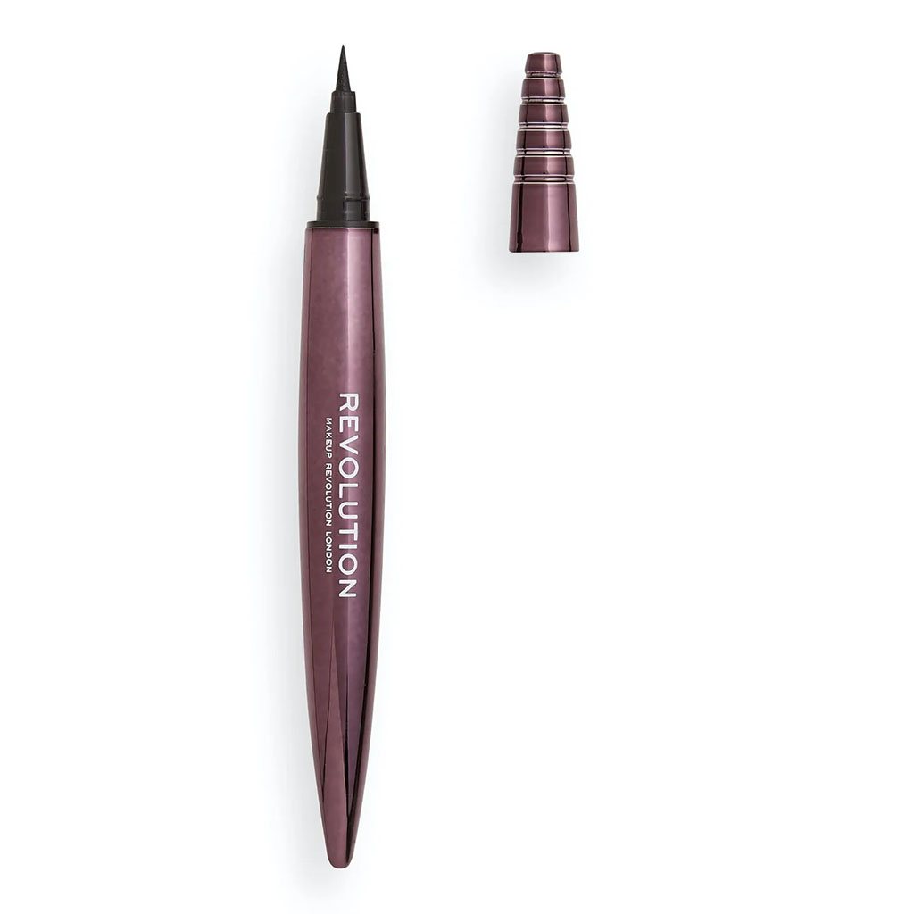 Makeup Revolution, Renaissance Eyeliner, Smooth brown eyeliner for precise eye definition