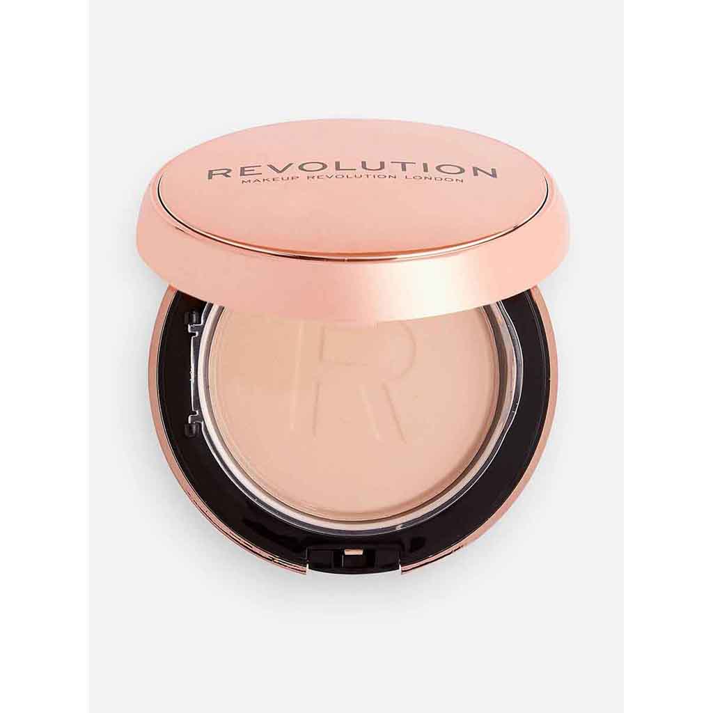 Makeup Revolution, Conceal & Define Powder Foundation P8, Full coverage matte powder foundation