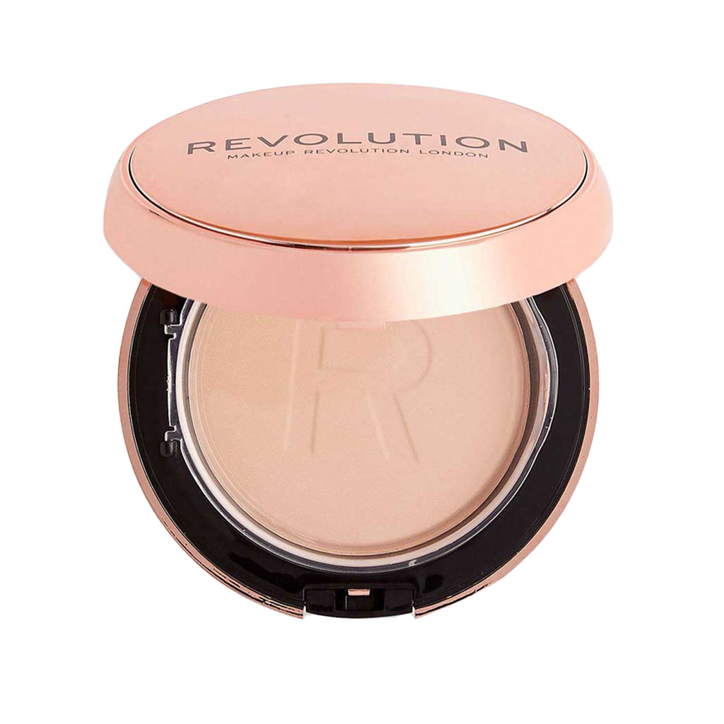 Makeup Revolution, Conceal & Define Powder Foundation P8, Full coverage matte powder foundation