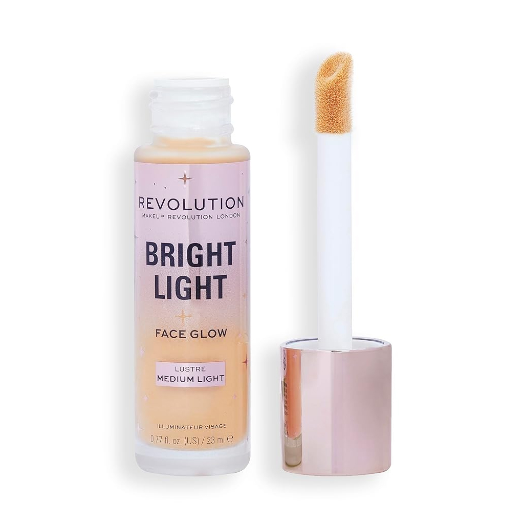 Makeup Revolution, Bright Light Face Glow Lustre, Radiant highlighter for glowing complexion