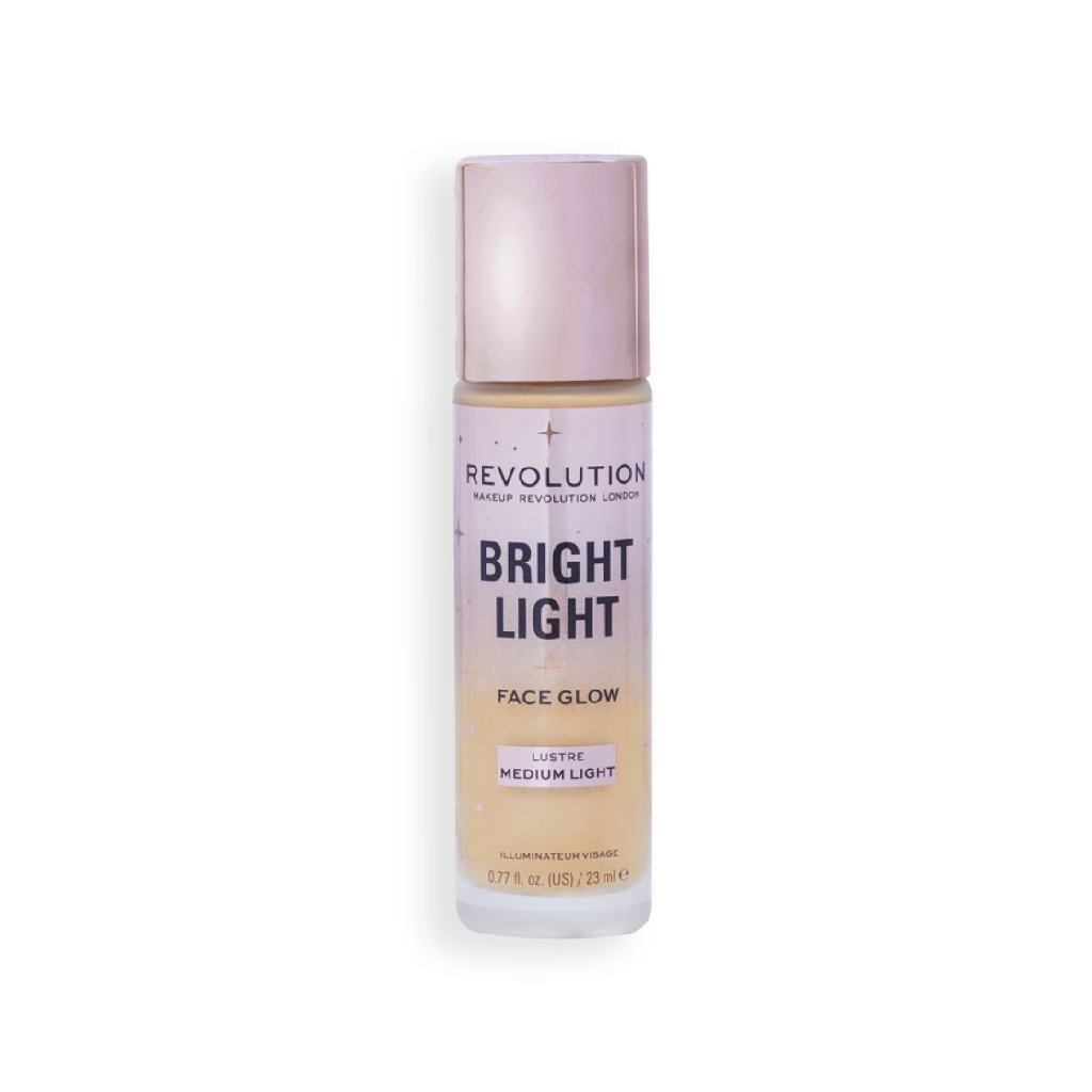 Makeup Revolution, Bright Light Face Glow Lustre, Radiant highlighter for glowing complexion
