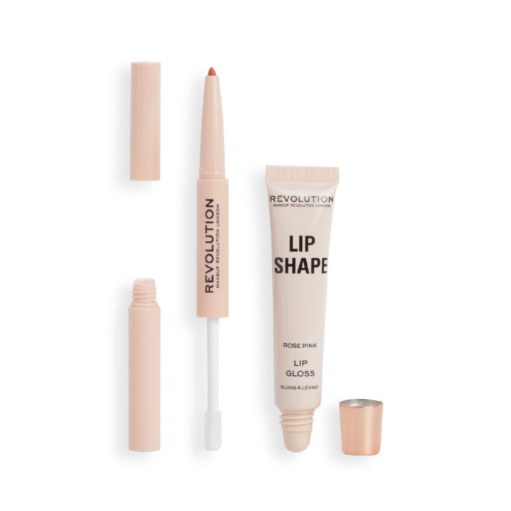 Makeup Revolution, Lip Lift Kit Rose Pink, Lip plumping and contouring kit