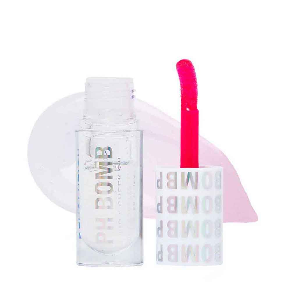 Makeup Revolution, PH Bomb Lip & Cheek Oil, Hydrating and tinting universal oil for lips and cheeks