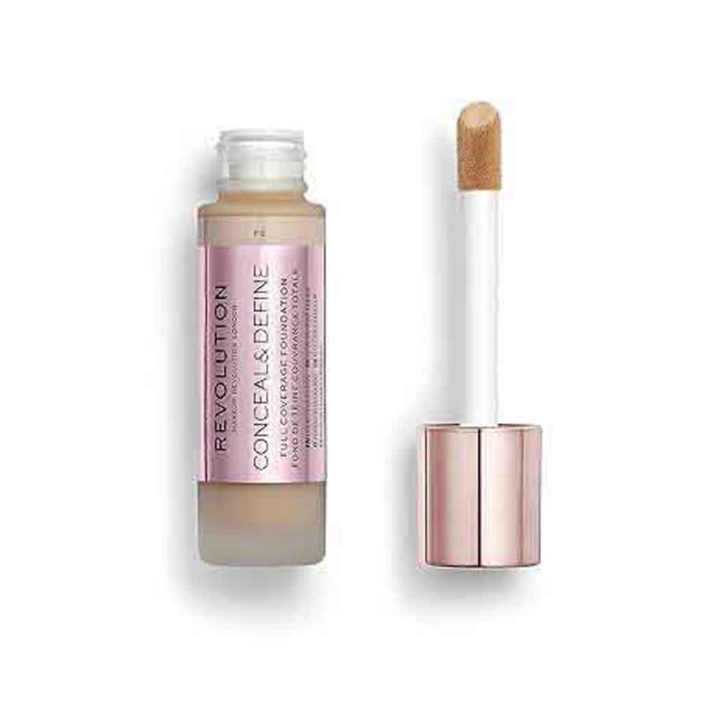 Makeup Revolution, Conceal & Define Foundation, F8