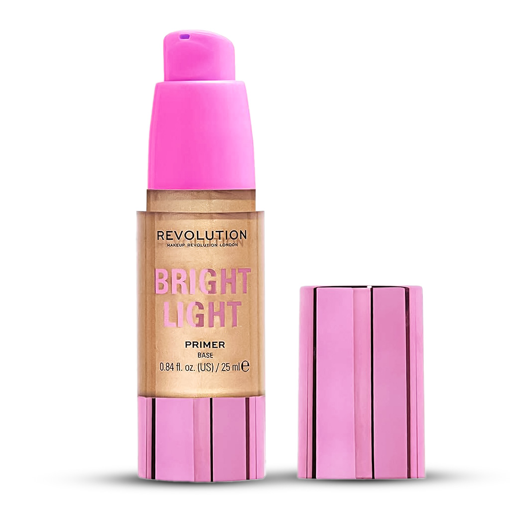 Makeup Revolution, Bright Lights Primer, Illuminating face primer for radiant skin