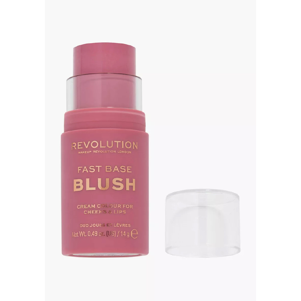 Makeup Revolution, Fast Base Blush Stick, Smooth blendable cream blush for natural flush