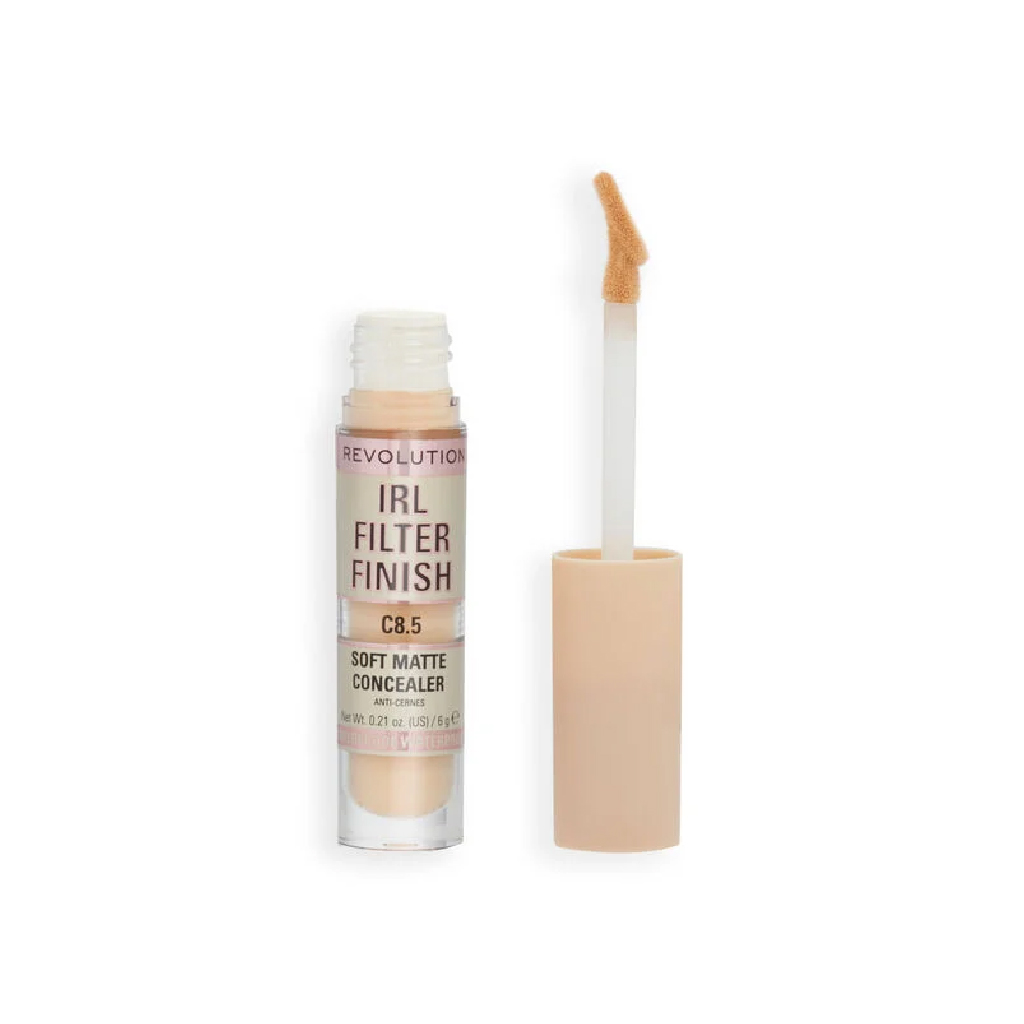Makeup Revolution, IRL Filter Finish Concealer, C8.5