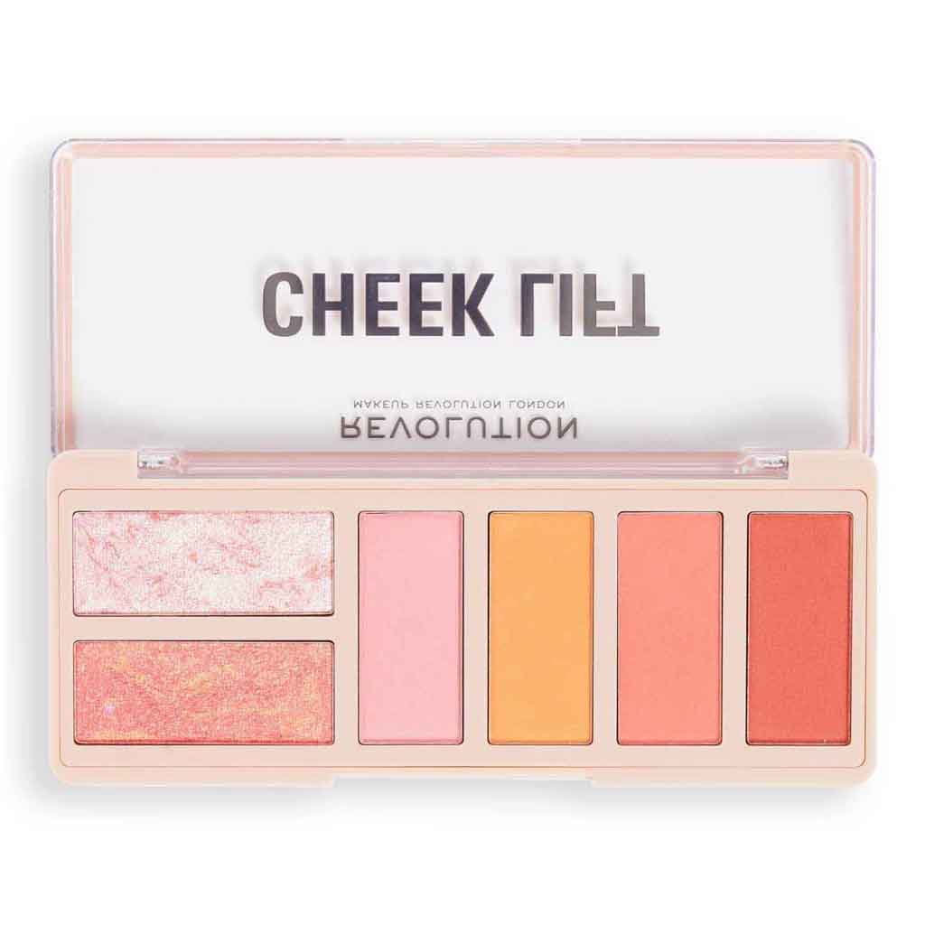 Makeup Revolution, Blush Lift Palette, Vibrant pink shades for a fresh cheek flush, Pink Energy