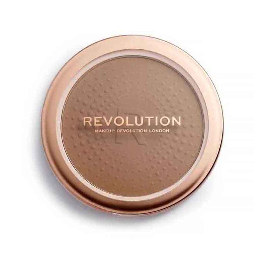 Makeup Revolution, Mega Bronzer Cool, Matte bronzing powder for natural sun-kissed look