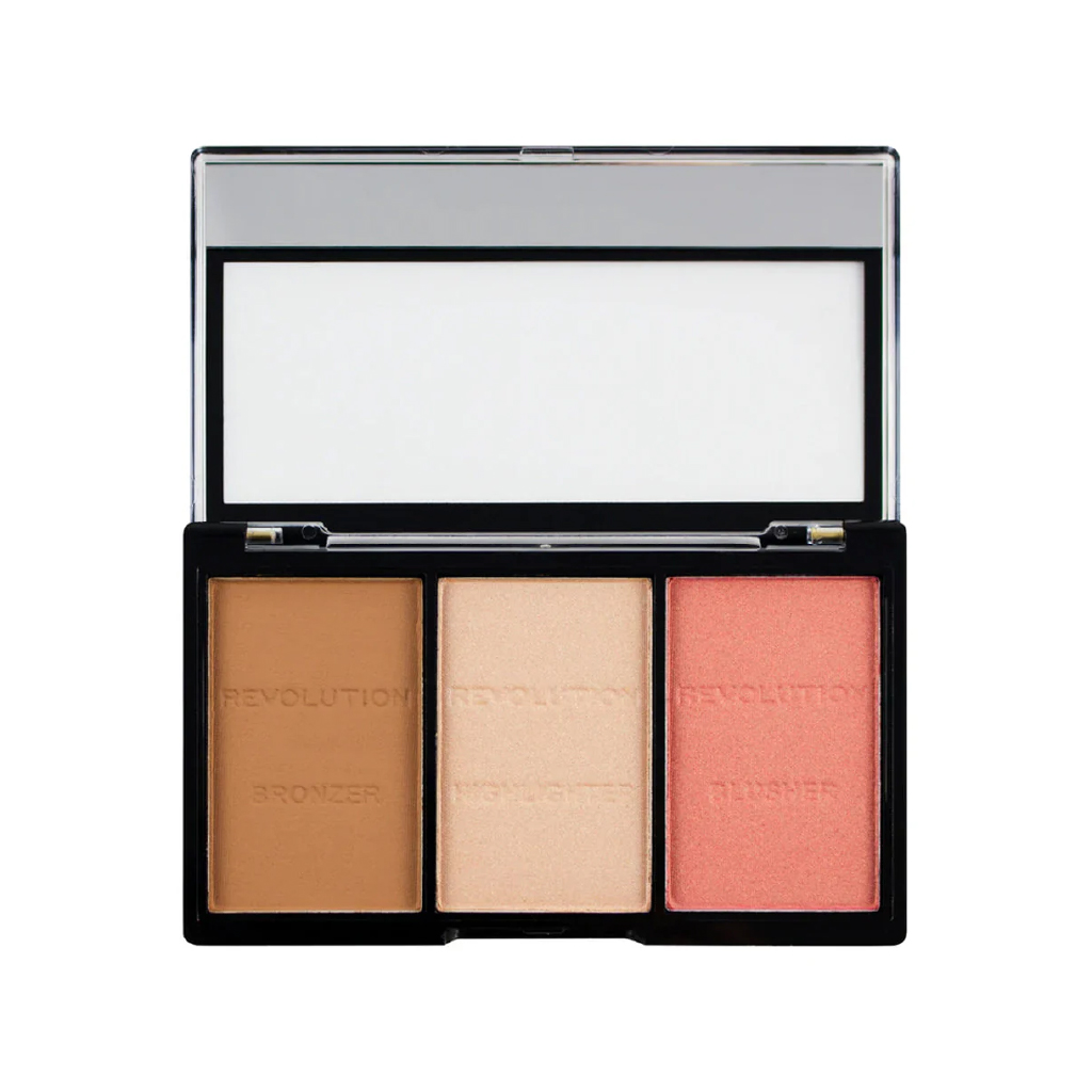 Makeup Revolution, Ultra Sculpt Brightening Contour Kit, Highlighting and contouring palette for fair skin