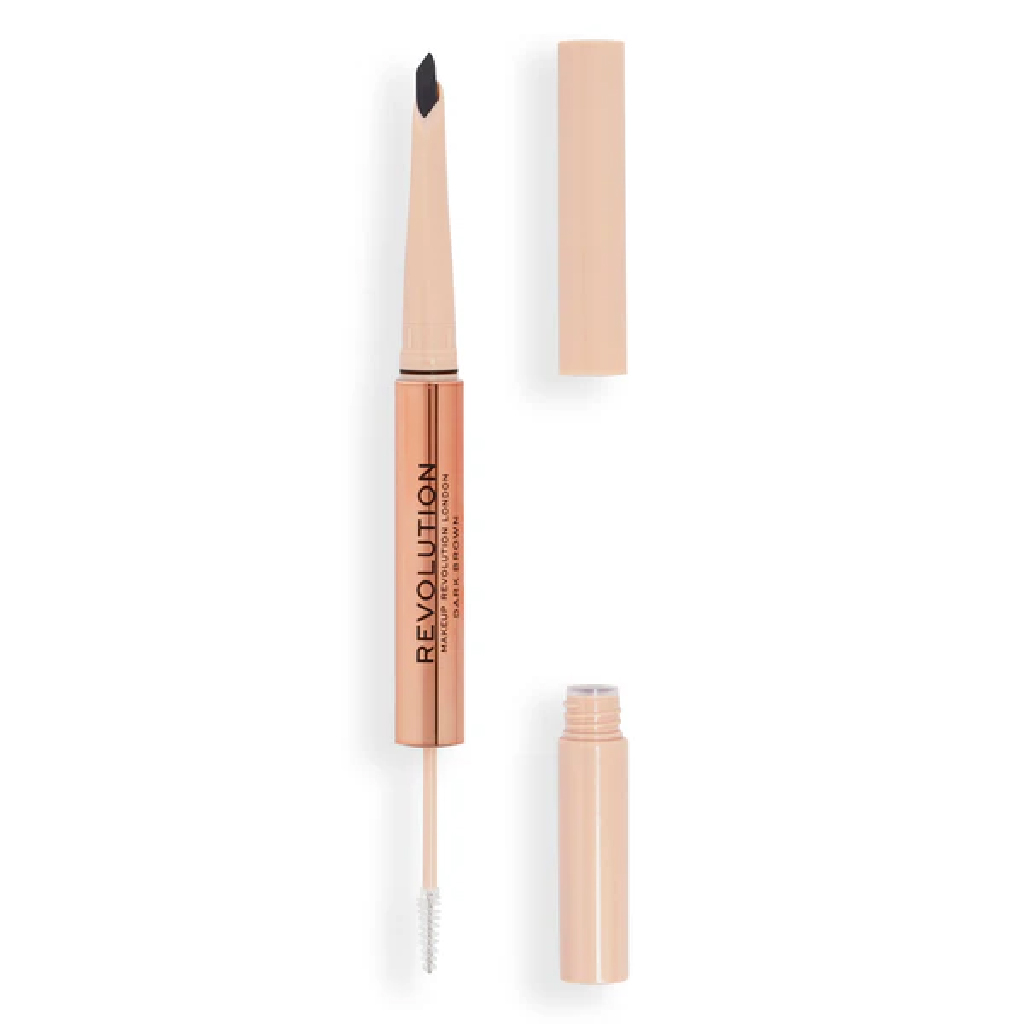 Makeup Revolution, Fluffy Brow Filter Duo, Brow powder and wax duo for natural definition