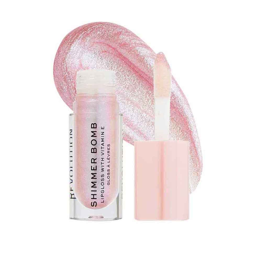 Makeup Revolution, Shimmer Bomb Gloss, High shine lip gloss with sparkling finish