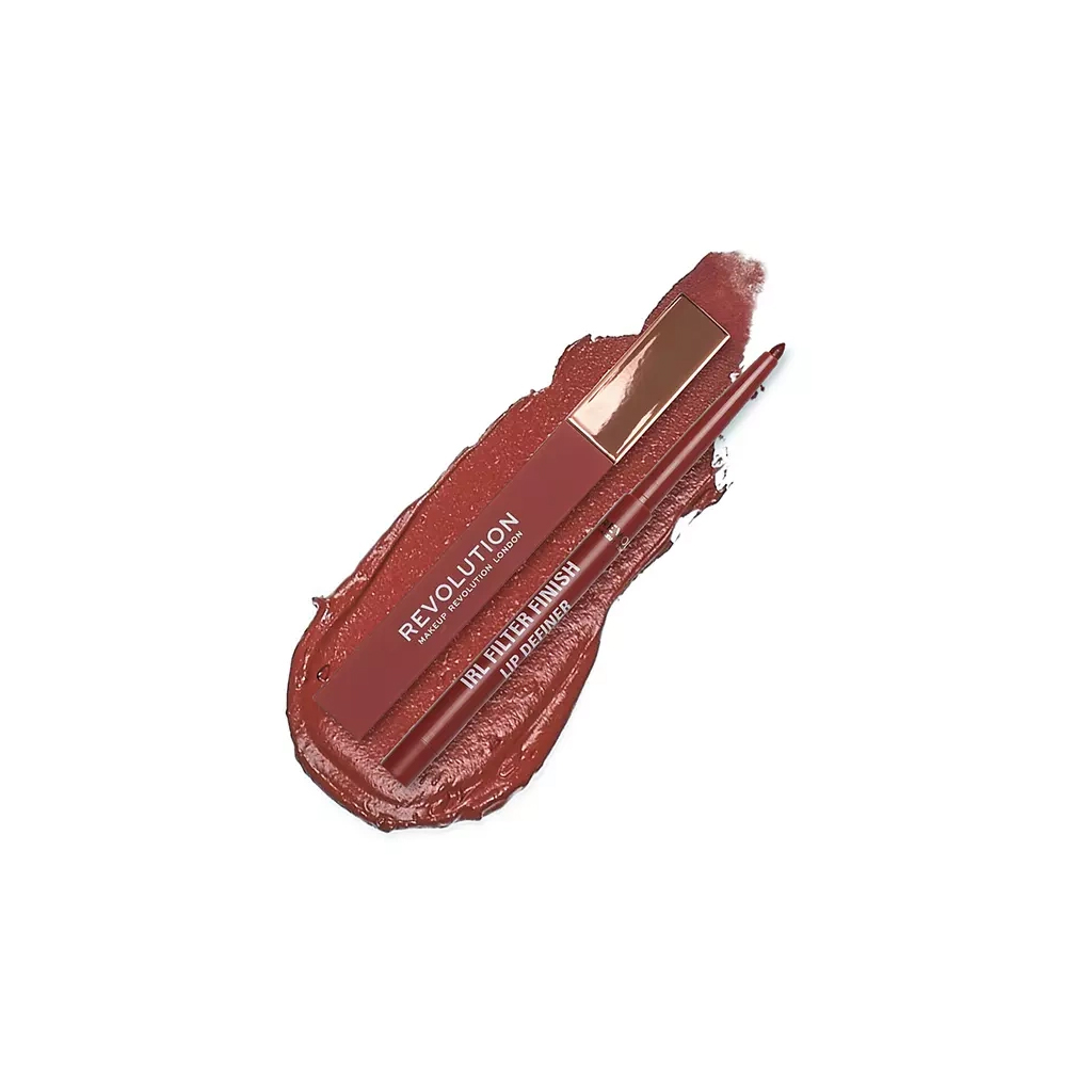 Makeup Revolution, IRL Filter Finish Lip Definer Burnt Cinnamon, Long-lasting lip liner in warm cinnamon shade
