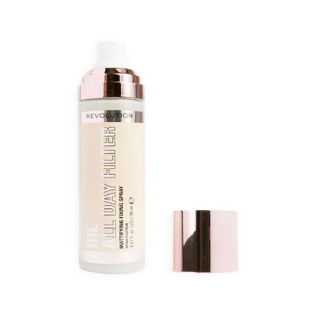 Makeup Revolution, All Day Filter Fixing Spray, Long-lasting setting spray for flawless makeup