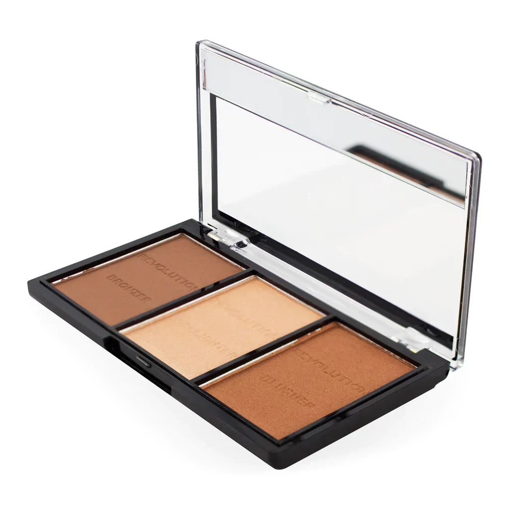 Makeup Revolution, Ultra Sculpt Brightening Contour Kit, Brightening contour shades for ultra light to medium skin, Shade C04