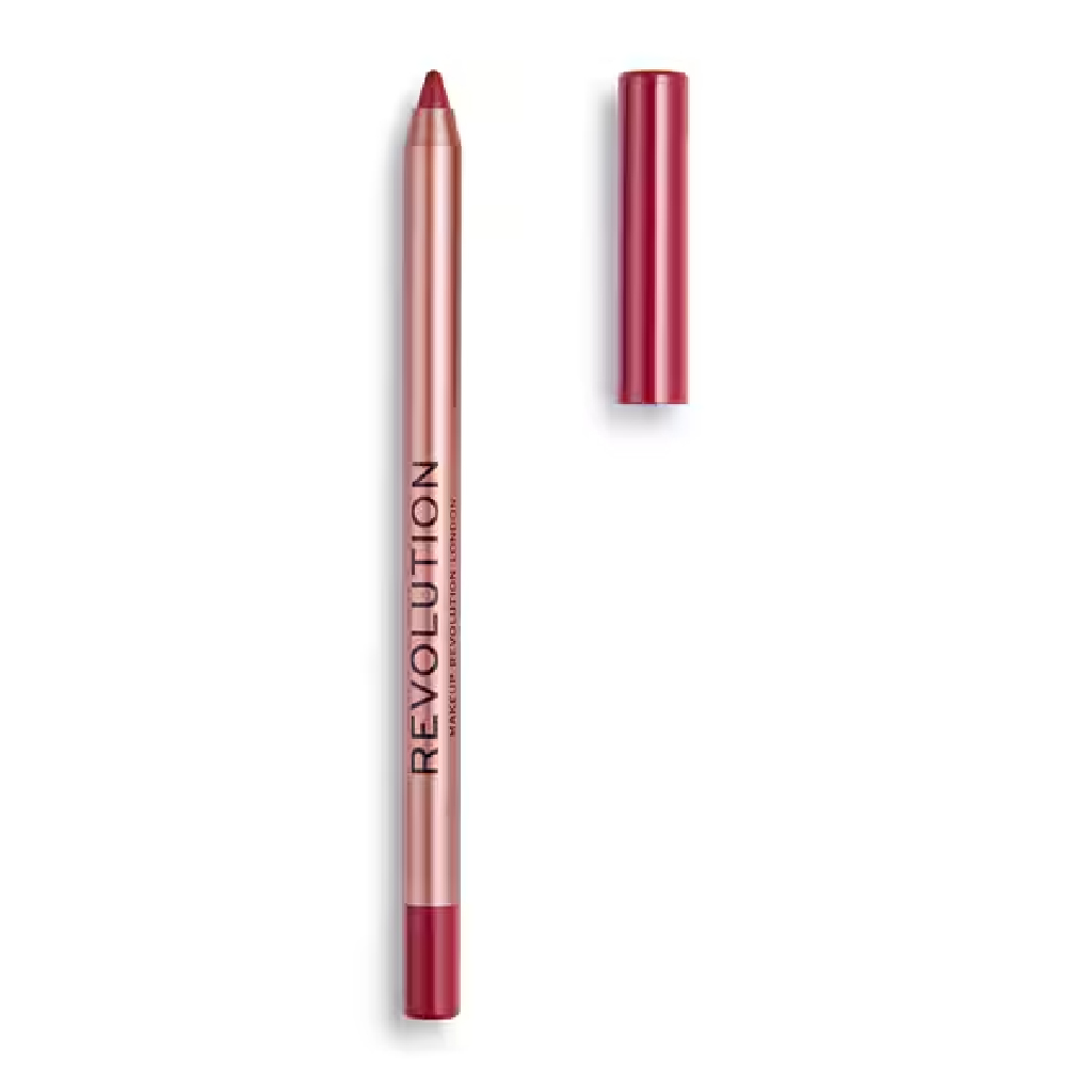 Makeup Revolution, Satin Kiss Lipliner, Smooth long-lasting lip defining pencil
