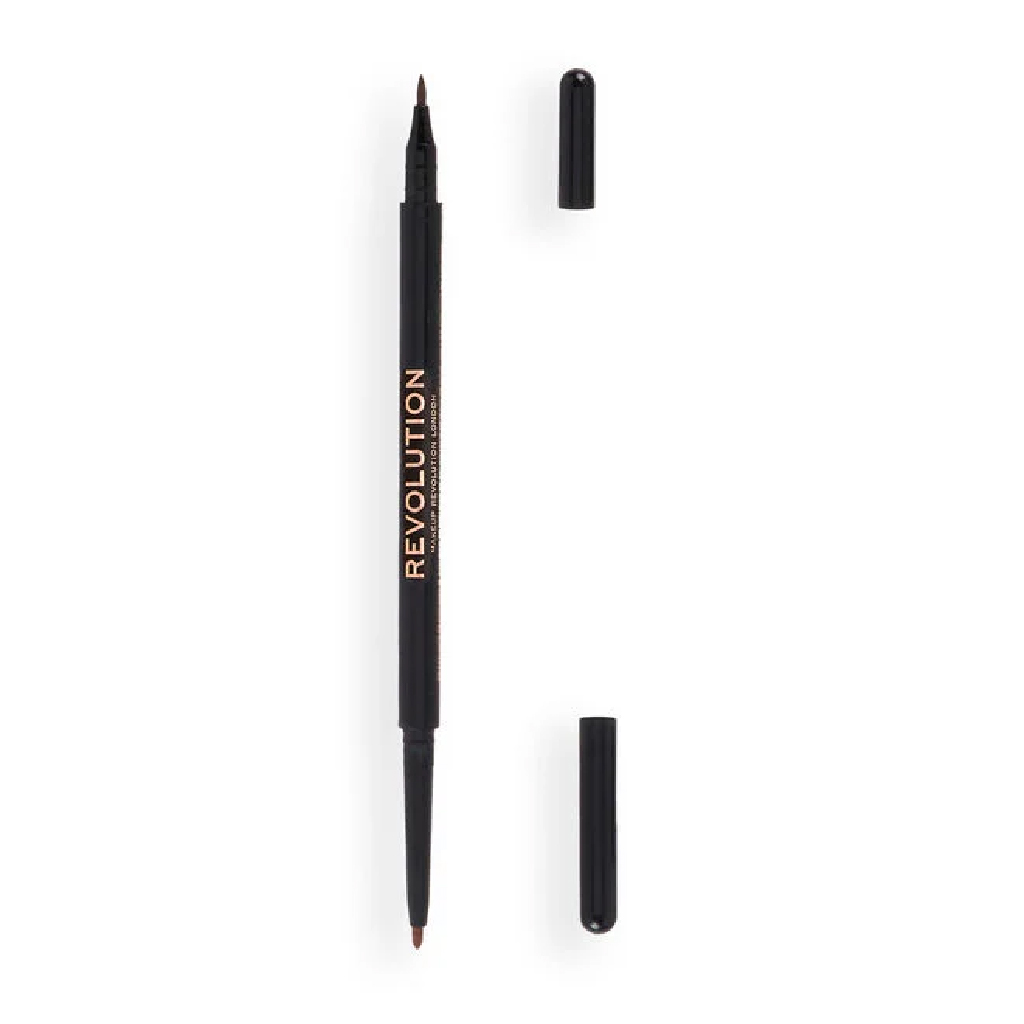 Makeup Revolution, Felt & Kohl Eyeliner, Intense brown color with smooth application