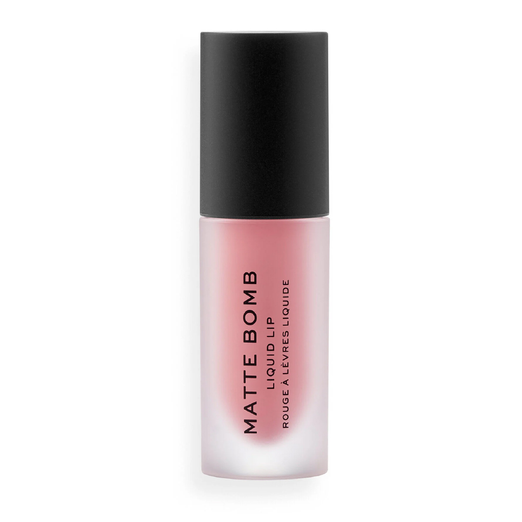Makeup Revolution, Matte Bomb Liquid Lipstick, Pink Bunny
