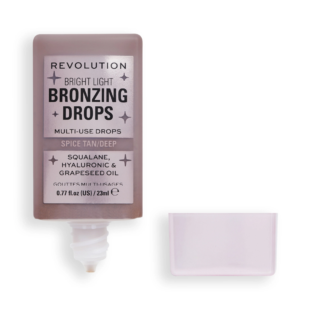 Makeup Revolution, Bright Light Bronzing Drops, Deep Bronze Summer Spice