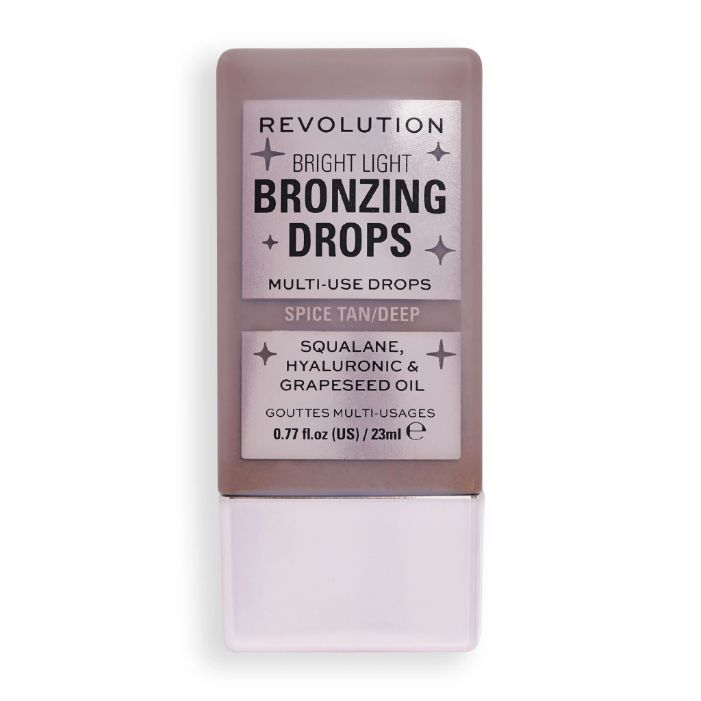Makeup Revolution, Bright Light Bronzing Drops, Deep Bronze Summer Spice