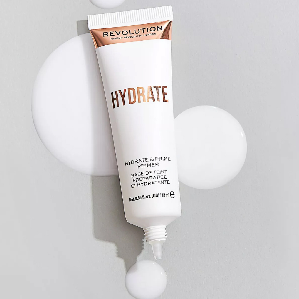Makeup Revolution, Hydrate Primer, Moisturizing base for smooth makeup application