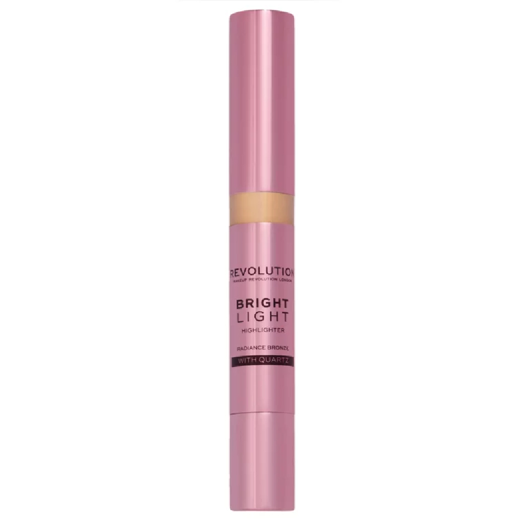 Makeup Revolution, Bright Light Highlighter, Radiant bronze shade for glowing skin