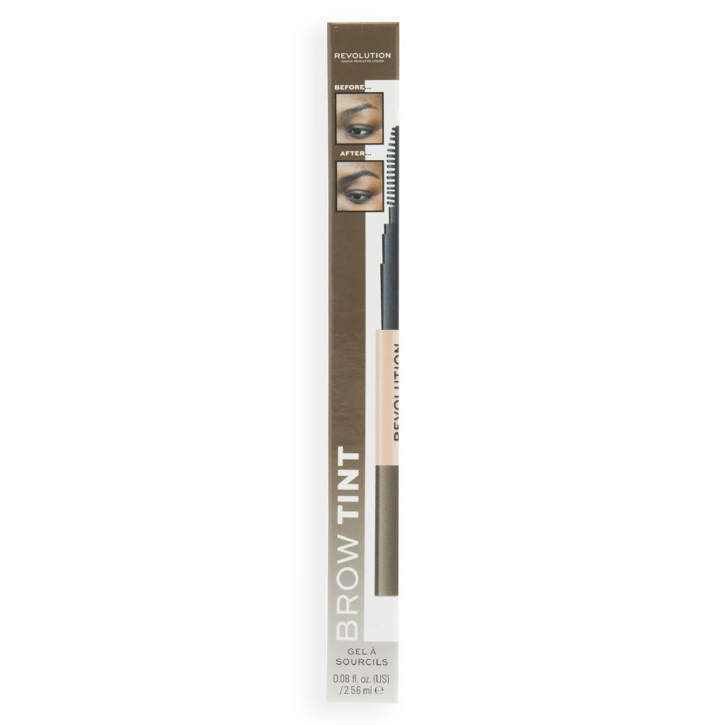 Makeup Revolution, Colour Adapt Brow Tint, Long-lasting brow tint for natural dark brown color
