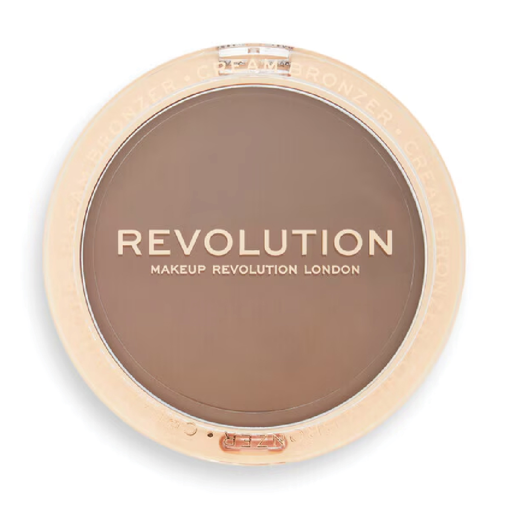 Makeup Revolution, Ultra Cream Bronzer Medium, Creamy bronzer for natural sun-kissed glow