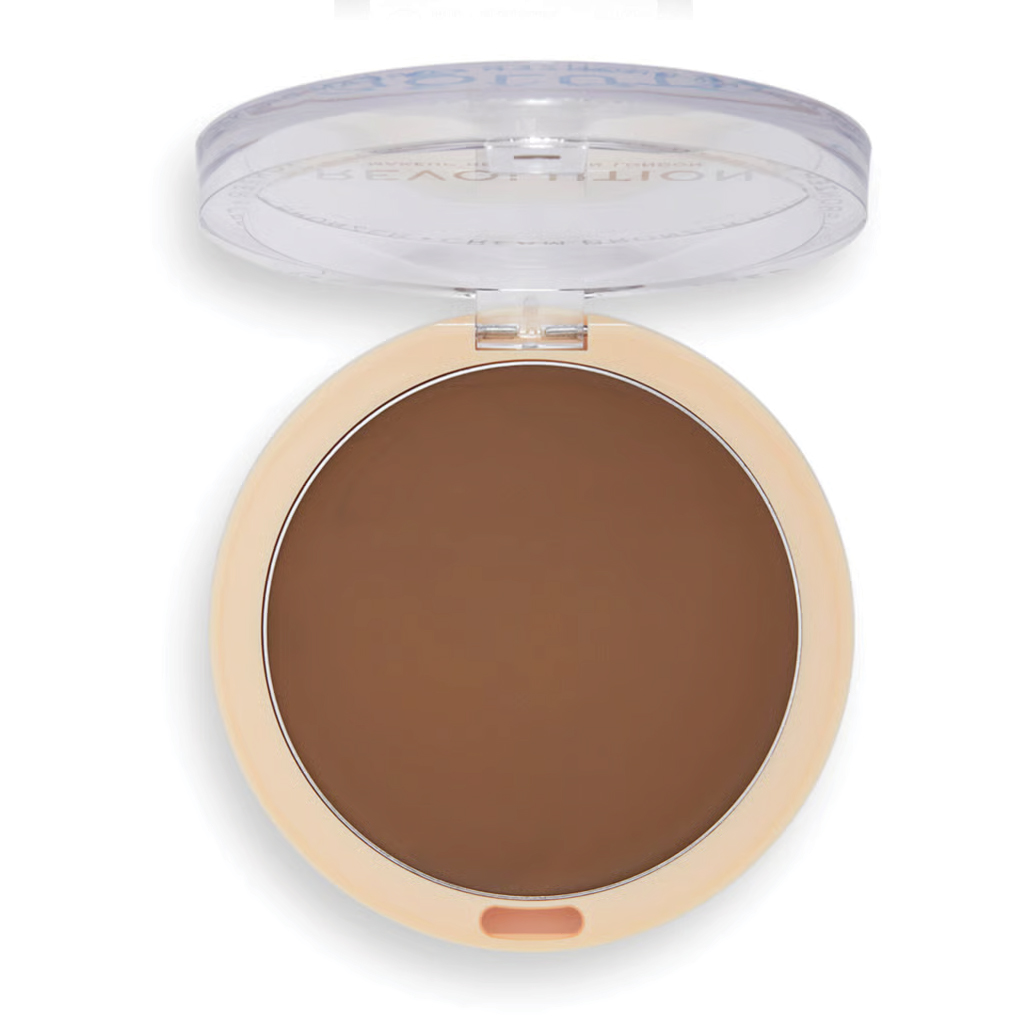 Makeup Revolution, Ultra Cream Bronzer Medium, Creamy bronzer for natural sun-kissed glow