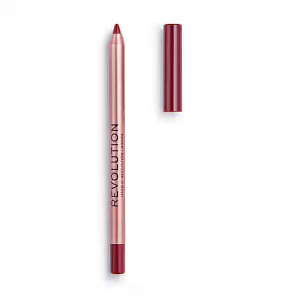Makeup Revolution, Satin Kiss Lipliner Vampire, Long-lasting lip liner with smooth application
