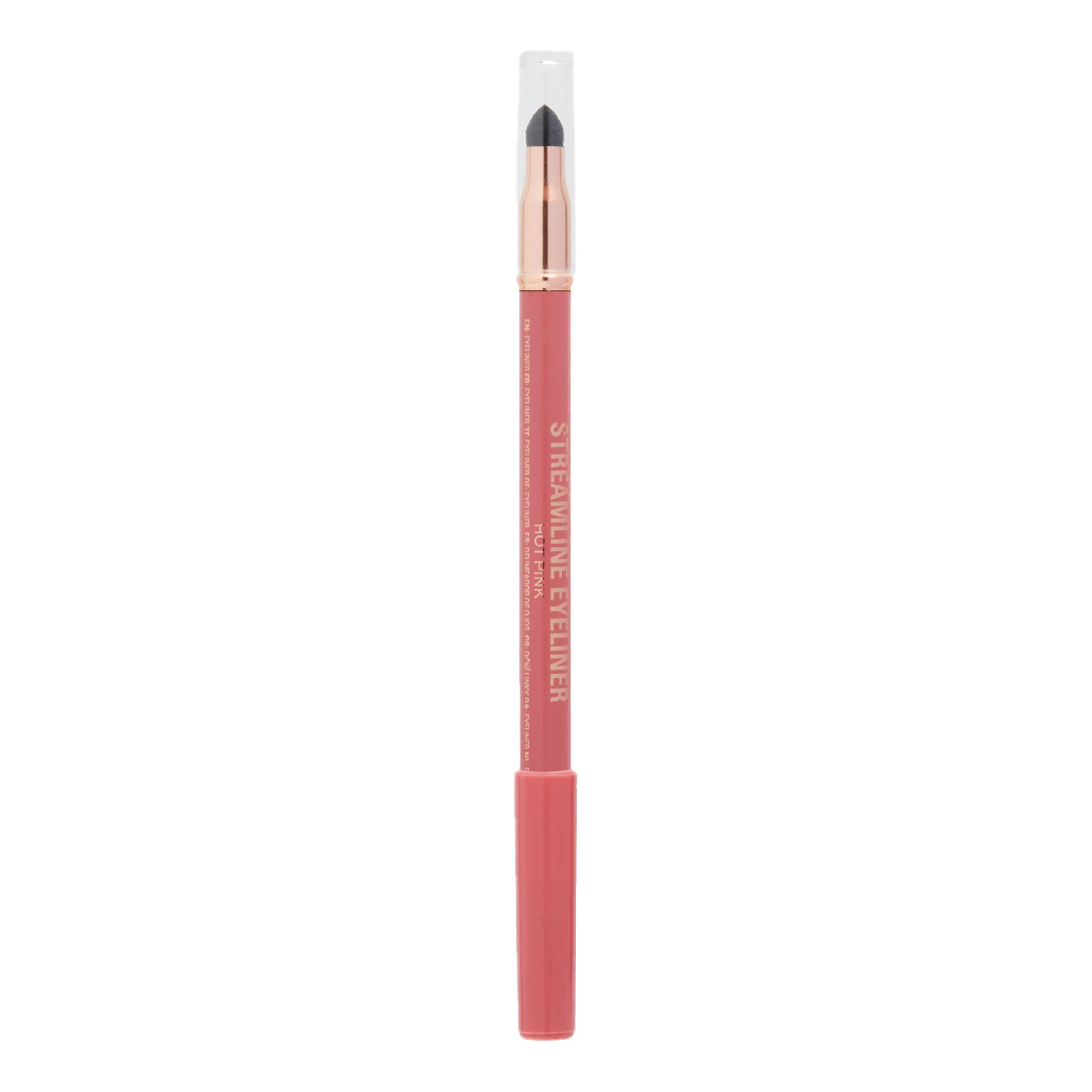 Makeup Revolution, Streamline Waterline Eyeliner Pencil Hot Pink, Waterproof bright pink eye liner pencil