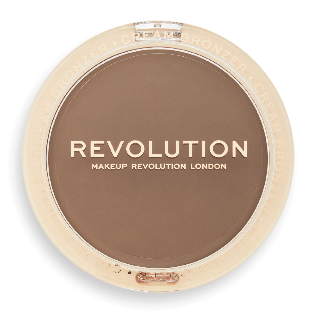 Makeup Revolution, Ultra Cream Bronzer Dark, Creamy bronzer for natural sun-kissed glow