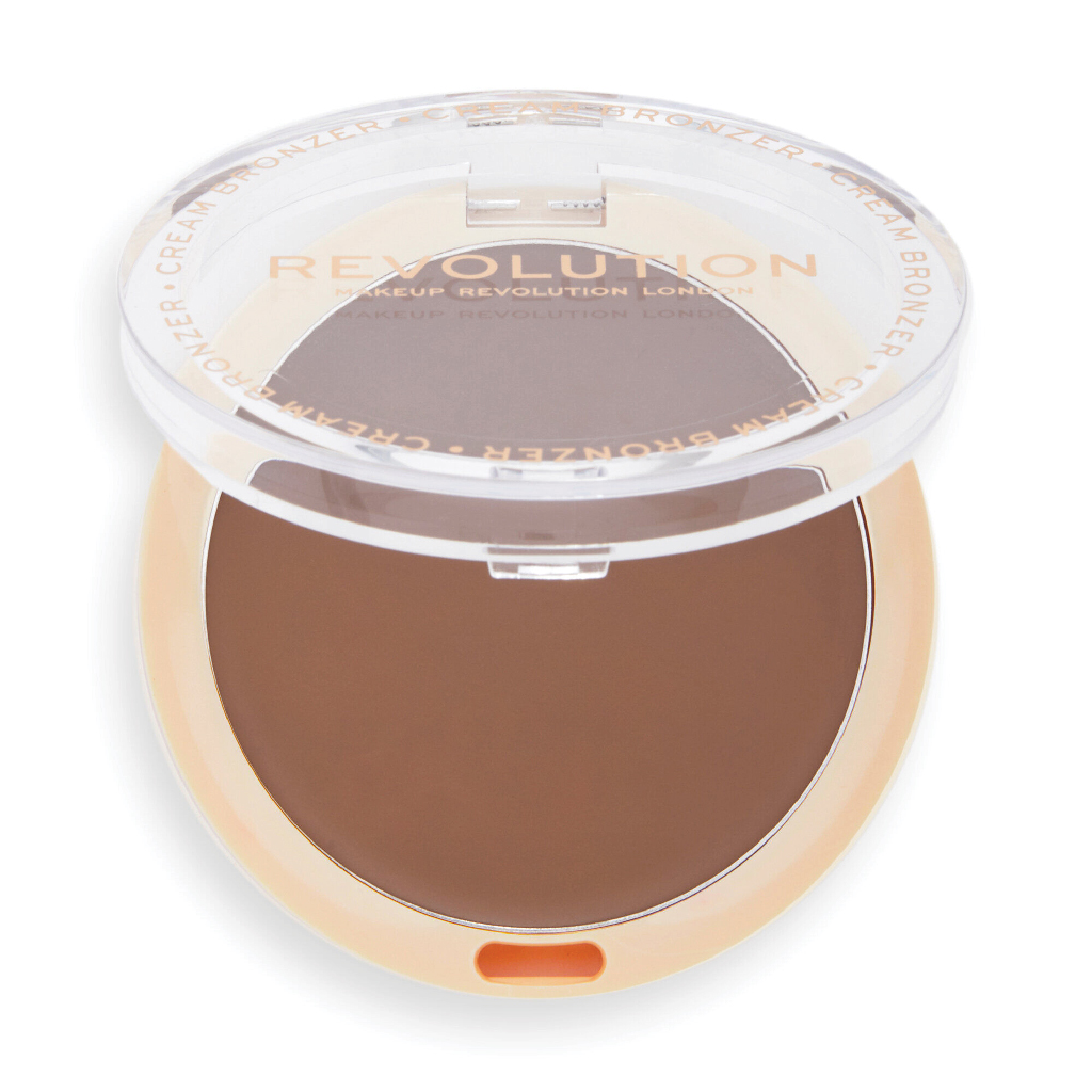 Makeup Revolution, Ultra Cream Bronzer Dark, Creamy bronzer for natural sun-kissed glow