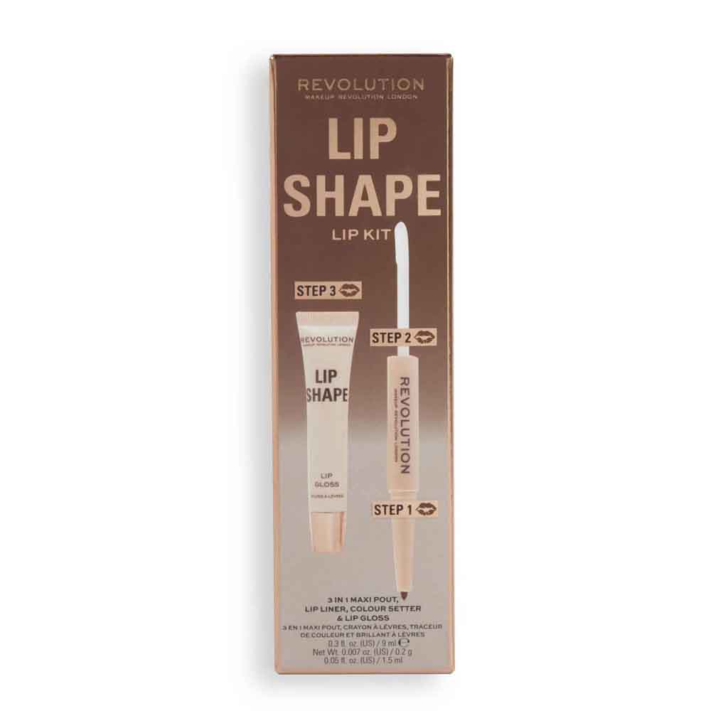 Makeup Revolution, Lip Lift Kit, Coco Brown